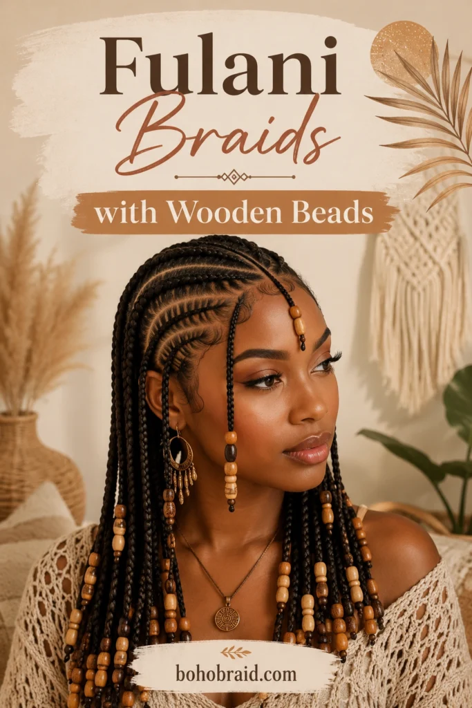 Fulani Braids with Beads