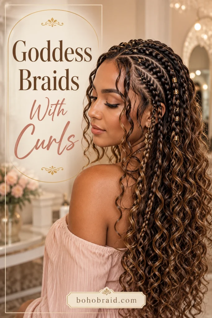 Braids With Curls