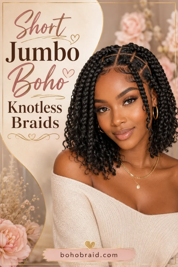 Jumbo Boho Knotless Braids