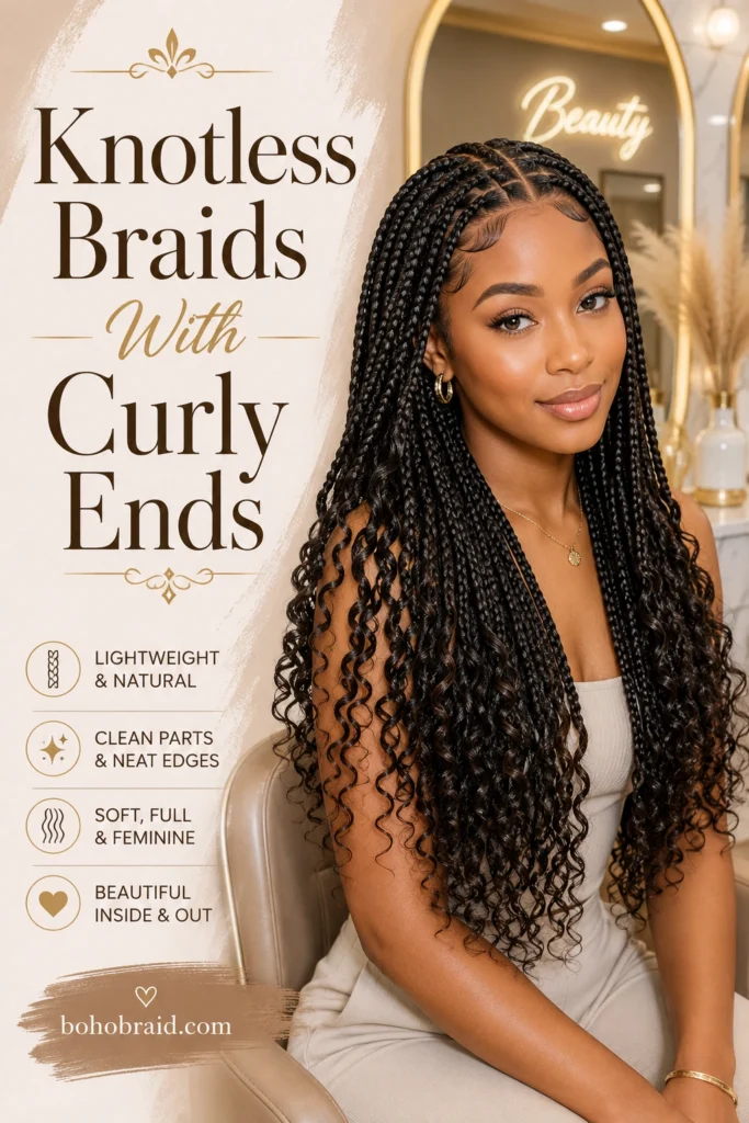 Braids With Curls