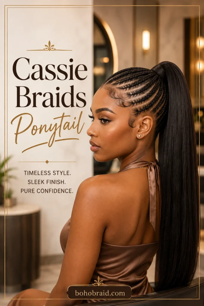 Cassie Braids Ponytail