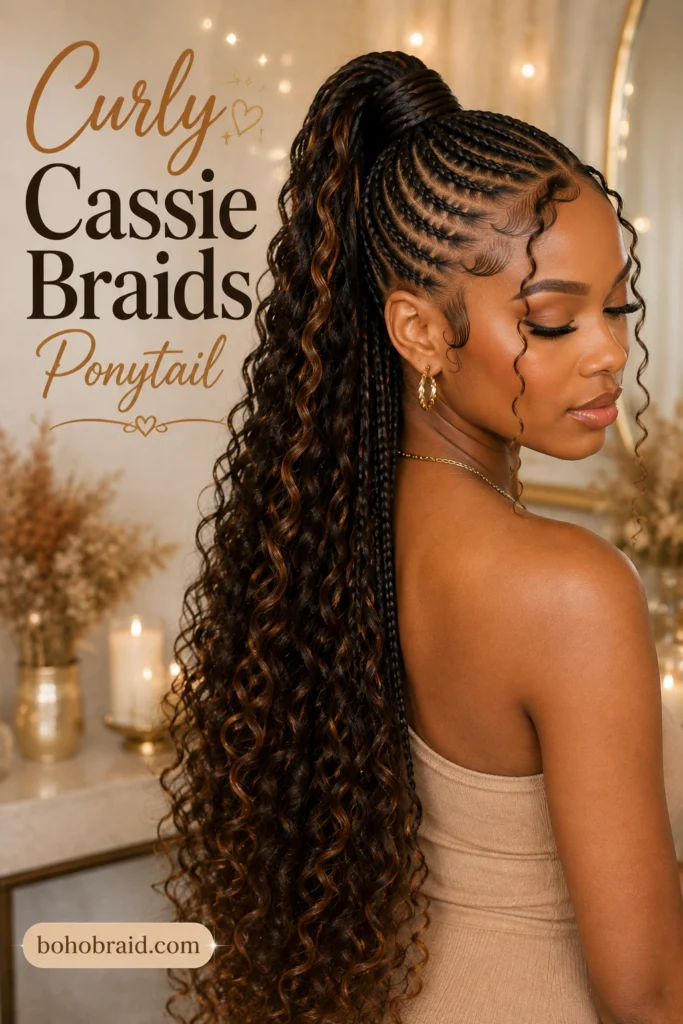 Cassie Braids Ponytail