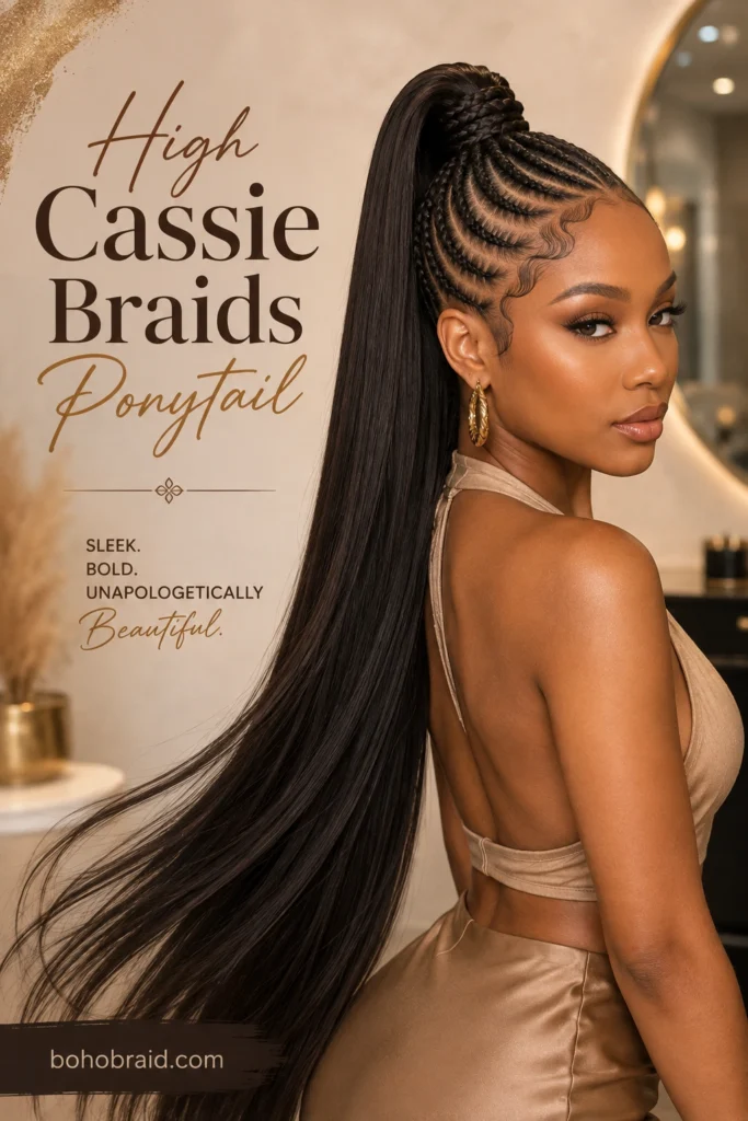 Cassie Braids Ponytail